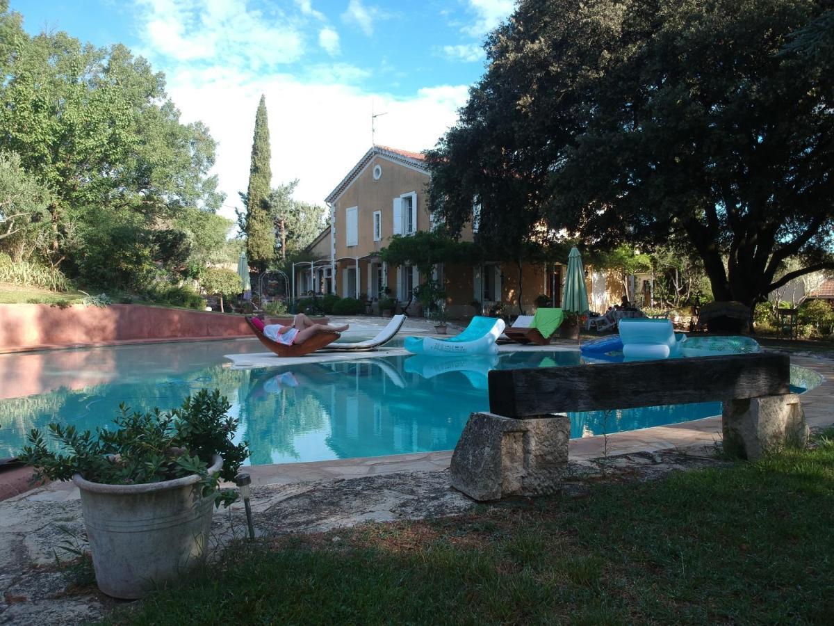 Bed and Breakfast Le Fer En Ceze Sabran Exterior foto