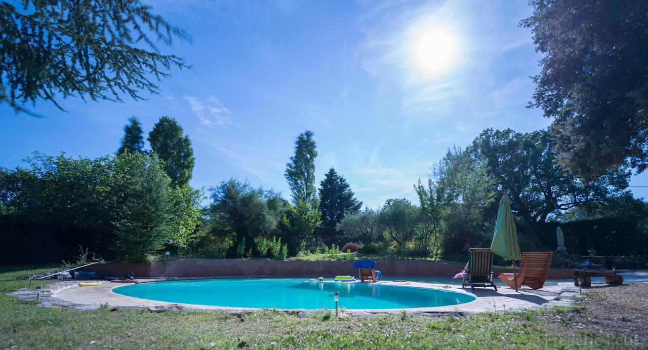 Bed and Breakfast Le Fer En Ceze Sabran Exterior foto